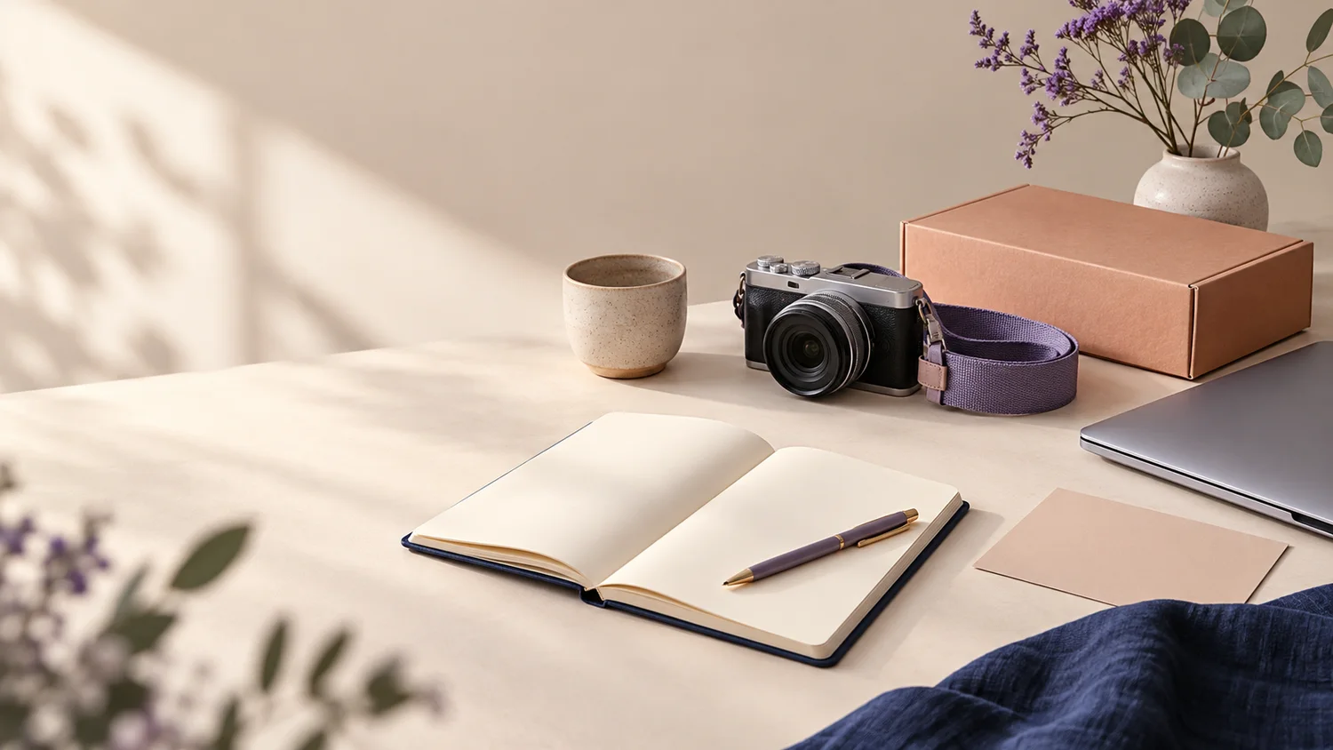 Carnet, appareil photo, ordinateur et colis : plusieurs façons de construire une activité en ligne