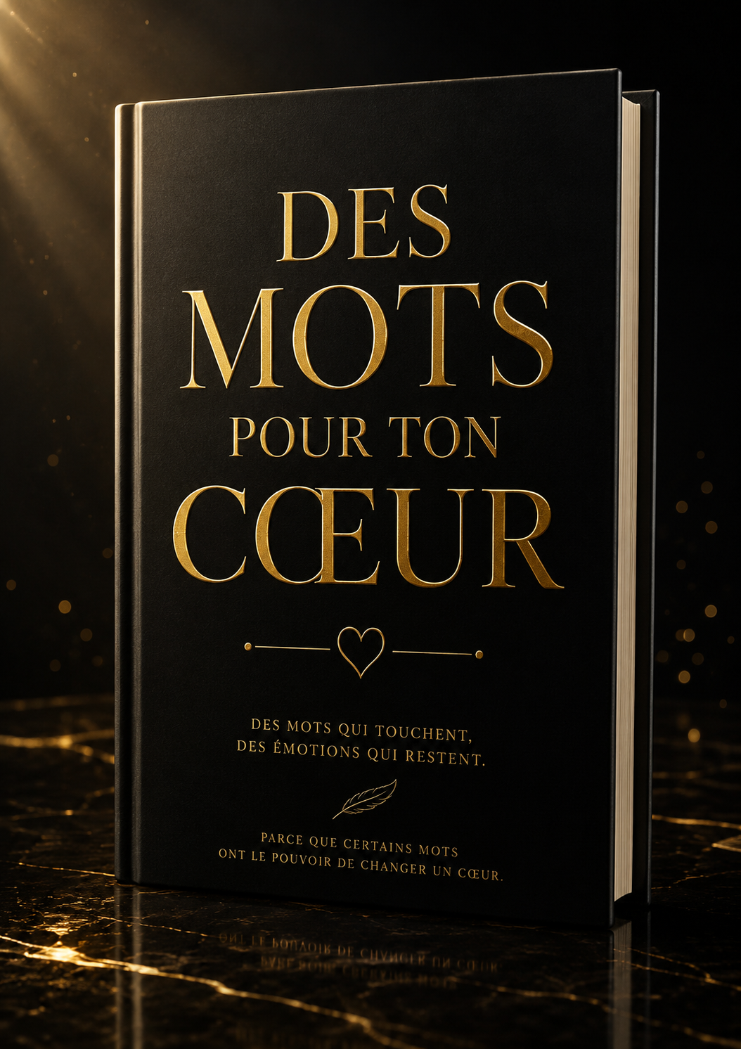 Visuel du produit DES MOTS POUR TON CŒUR