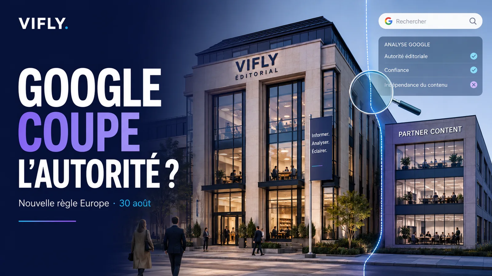 Google modifie sa politique Site Reputation Abuse pour les contenus tiers en Europe.